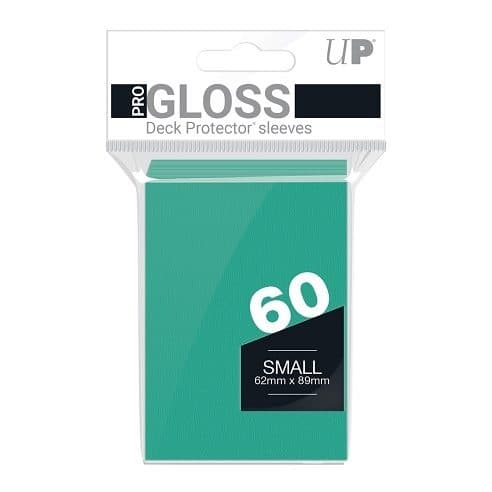 ULTRA PRO - 60 Bustine Small Pro Gloss Aqua - 074427152628