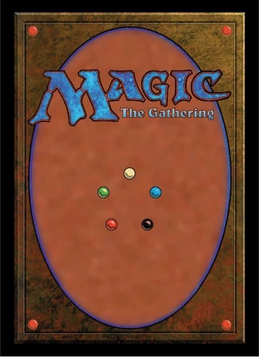 ULTRA PRO 100 Deck Protector Sleeves Standard Classic Card Back - Magic: The Gathering - 074427869540