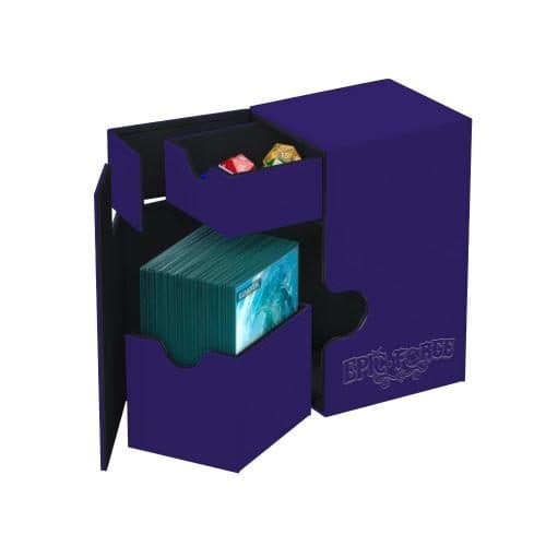 EPIC FORGE Double Deck Box 100 cards And Dice storage - Trade Invaders 3701625908999