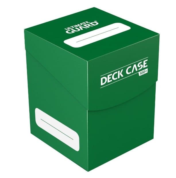 ULTIMATE GUARD Deck Case 100+ Standard Size Green - 4260250075111
