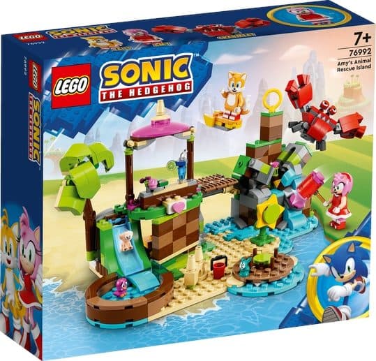 LEGO 76992 SONIC THE HEDGEHOG - L’isola del soccorso animale di Amy - 5702017419503