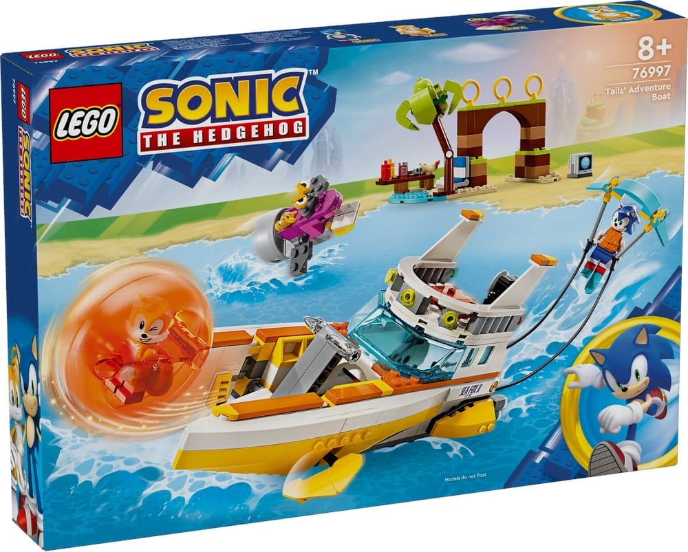 LEGO 76997 SONIC THE HEDGEHOG - L’aeroscafo delle avventure di Tails - 5702017592534