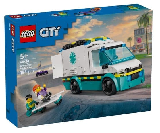 LEGO 60451 CITY - Ambulanza di emergenza - 5702017812410