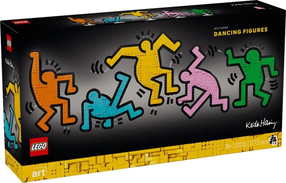 LEGO 31216 ART - Keith Haring - Figure danzanti - 5702017814445