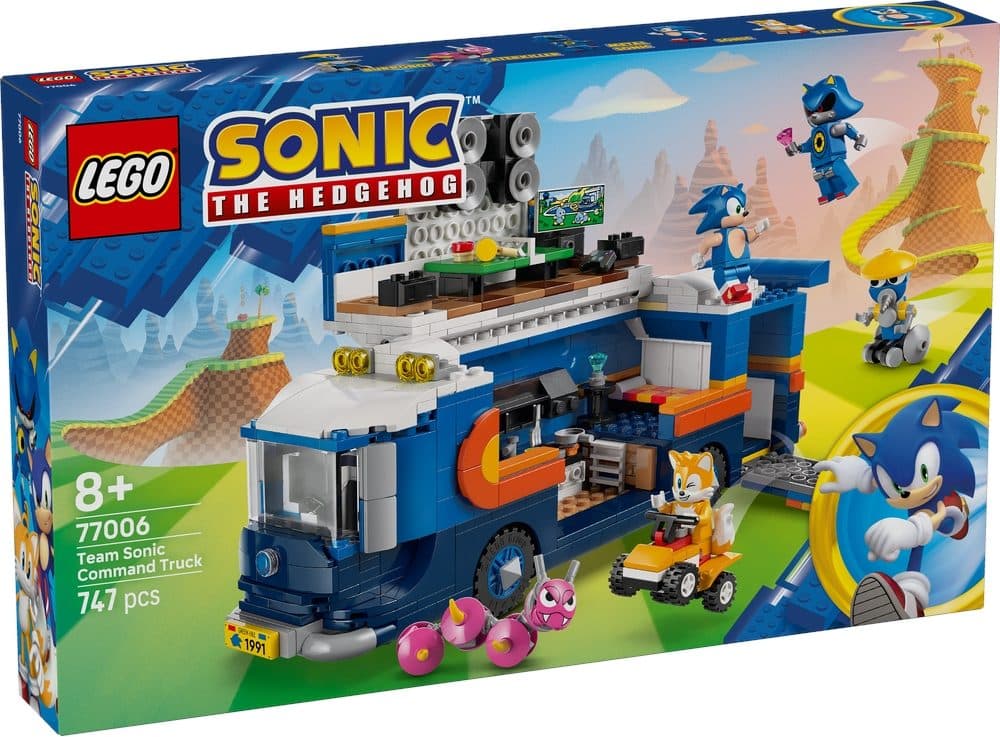 LEGO 77006 SONIC THE HEDGEHOG - Camion di comando Team Sonic - 5702017815619
