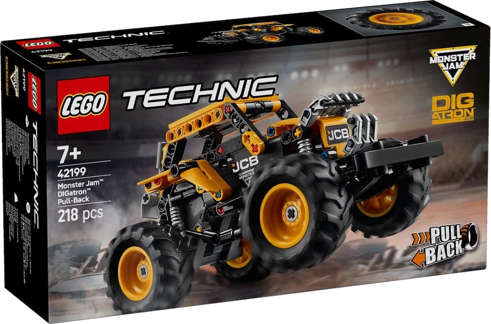 LEGO 42199 TECHNIC - Pull-back Monster Jam DIGatron - 5702017816227