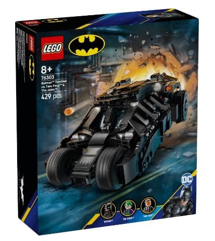 LEGO 76303 SUPER HEROES DC - Tumbler di Batman contro Two-Face e The Joker - 5702017817774