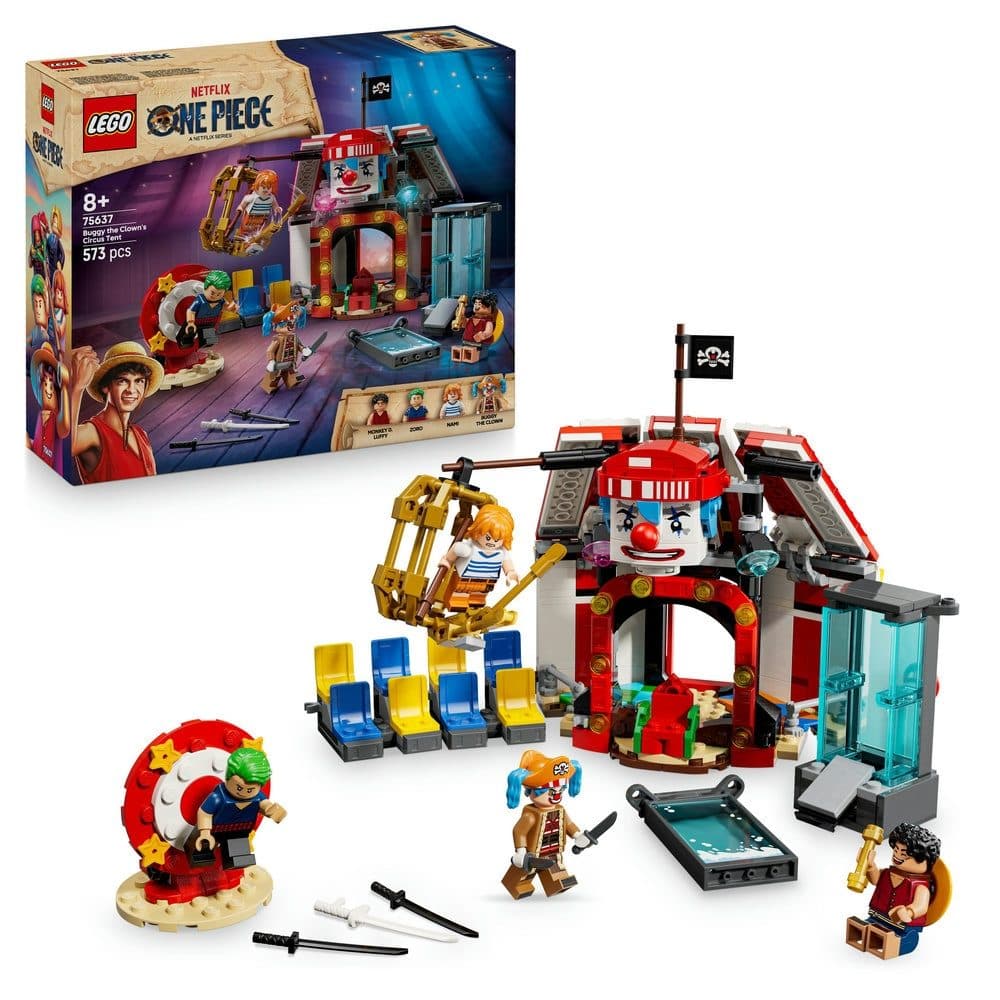 LEGO 75637 ONE PIECE - La tenda del circo di Bagy il Clown - 5702017818009
