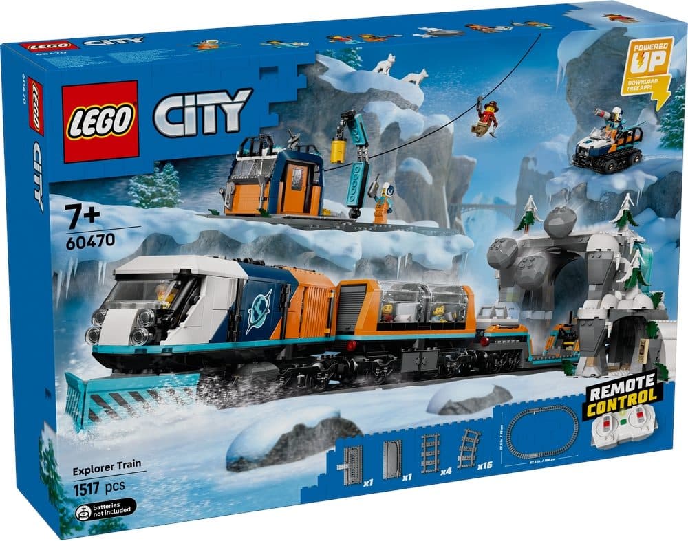 LEGO 60470 CITY - Treno espresso artico degli esploratori - 5702017822198