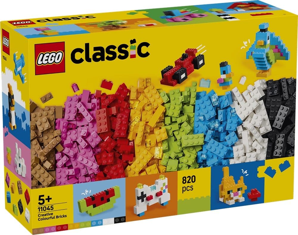 LEGO 11045 CLASSIC - Mattoncini colorati creativi - 5702018054772