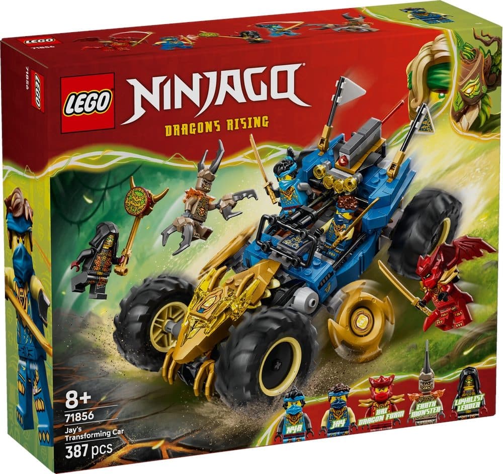 LEGO 71856 NINJAGO - Auto mutaforma di Jay - 5702018055267