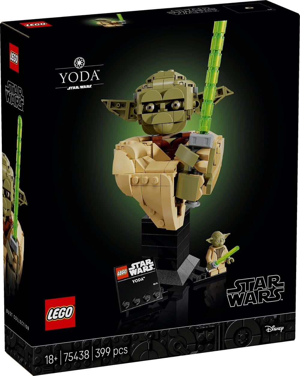 LEGO 75438 STAR WARS - Busto di Yoda V29 - 5702018062975