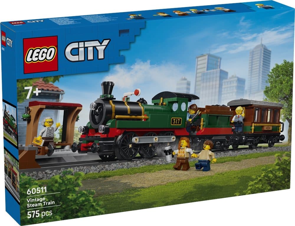 LEGO 60511 CITY - Treno a vapore vintage - 5702018067949
