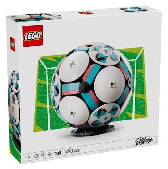 LEGO 43019 EDITIONS FOOTBALL - Pallone da calcio - 5702018069592