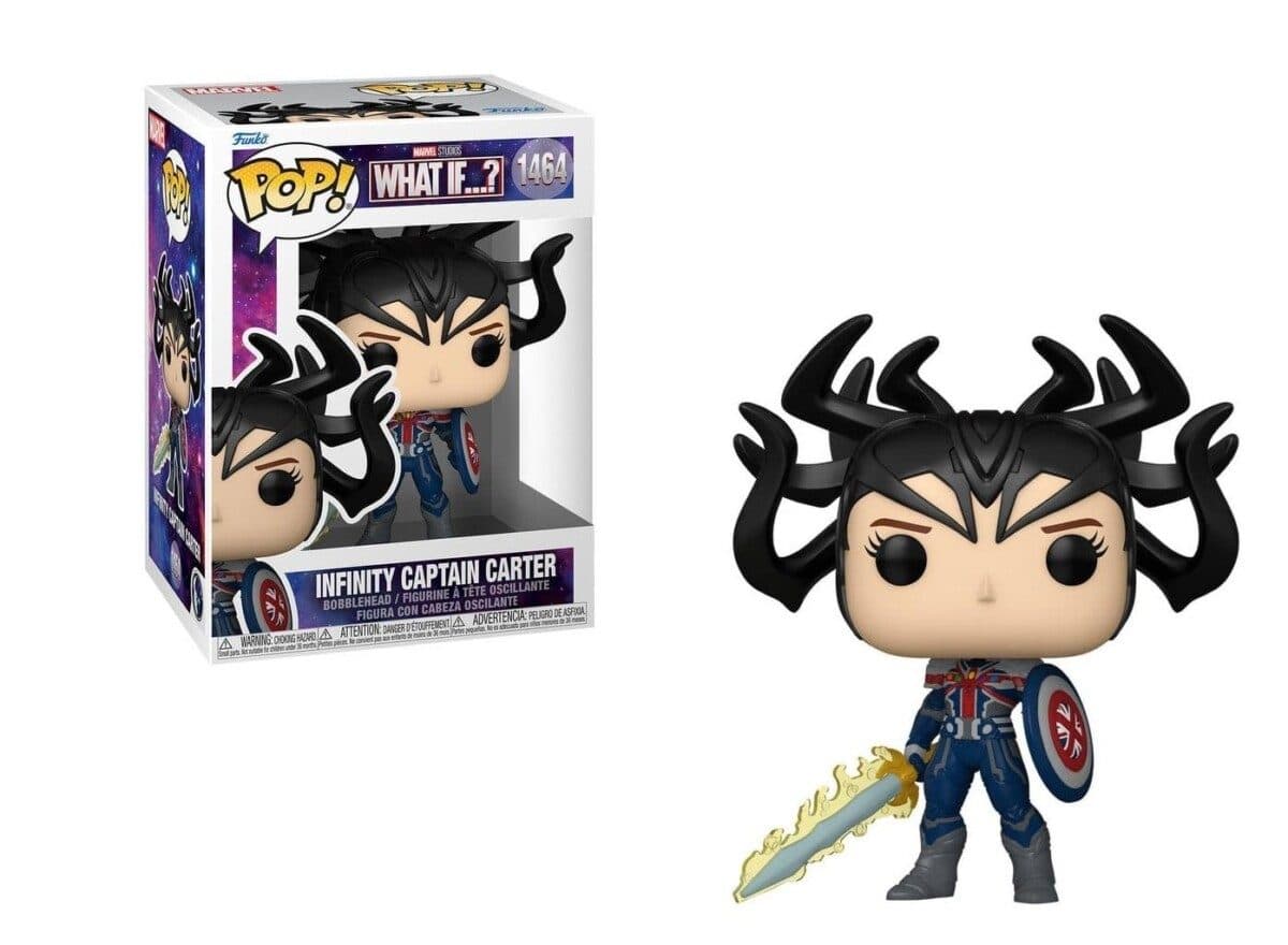 FUNKO POP Vinyl: Marvel Studios’ What If - Infinity Captain Carter 9 cm - 889698680462