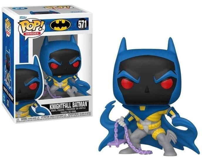 FUNKO POP Heroes: DC Dark Multiverse Thru Years- Knightfall Batman(90's) 9 cm - 889698686983