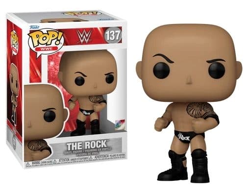 FUNKO POP WWE - 137 The Rock (Final) 9cm - 889698722810