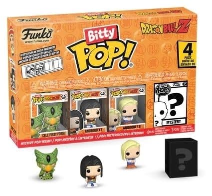 FUNKO Bitty POP 4-Pack Dragon Ball Z - Cell (First Form) - 889698730242