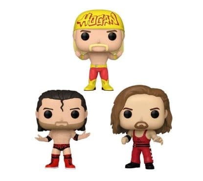 FUNKO POP WWE - 3-Pack Hogan & Outsiders - 889698751292