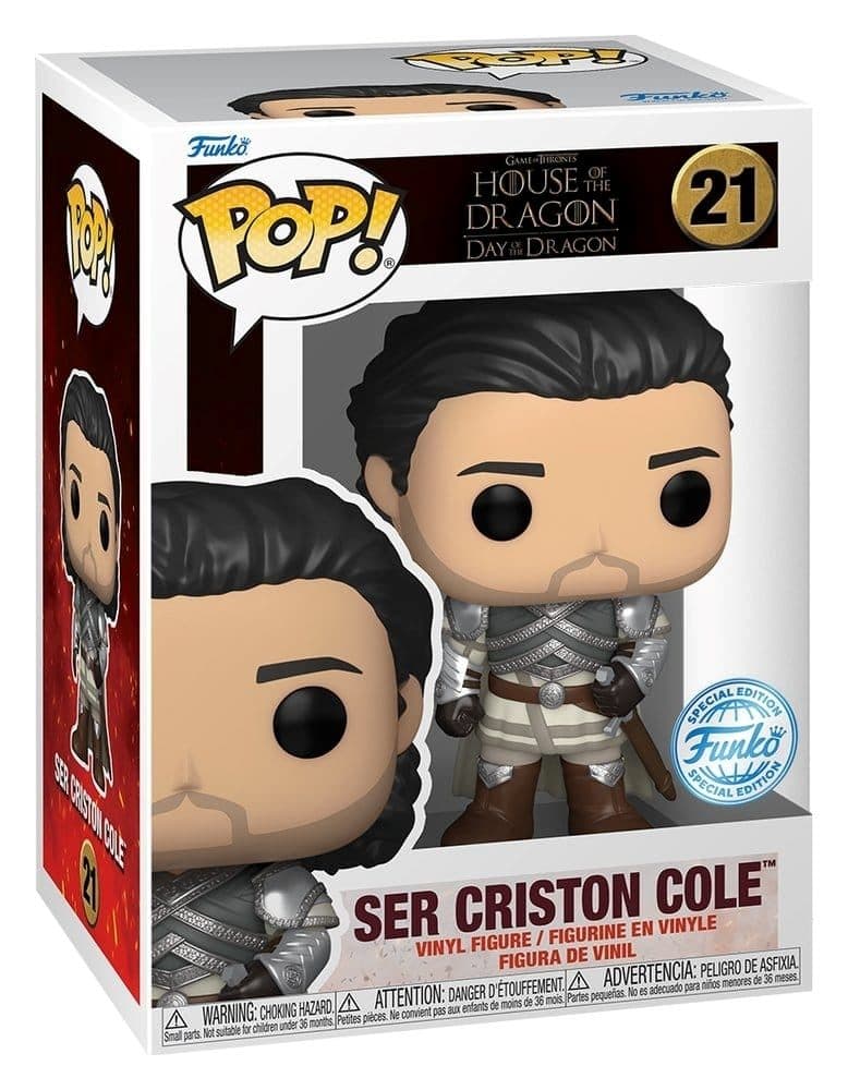 FUNKO POP House Of The Dragon - 21 Ser Criston Cole (Exclusive) 9cm - 889698816670