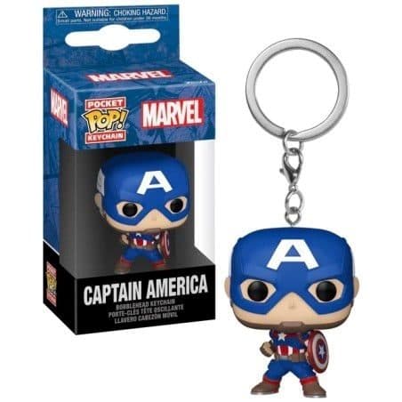 FUNKO POP Keychain Marvel - Captain America - 889698824927