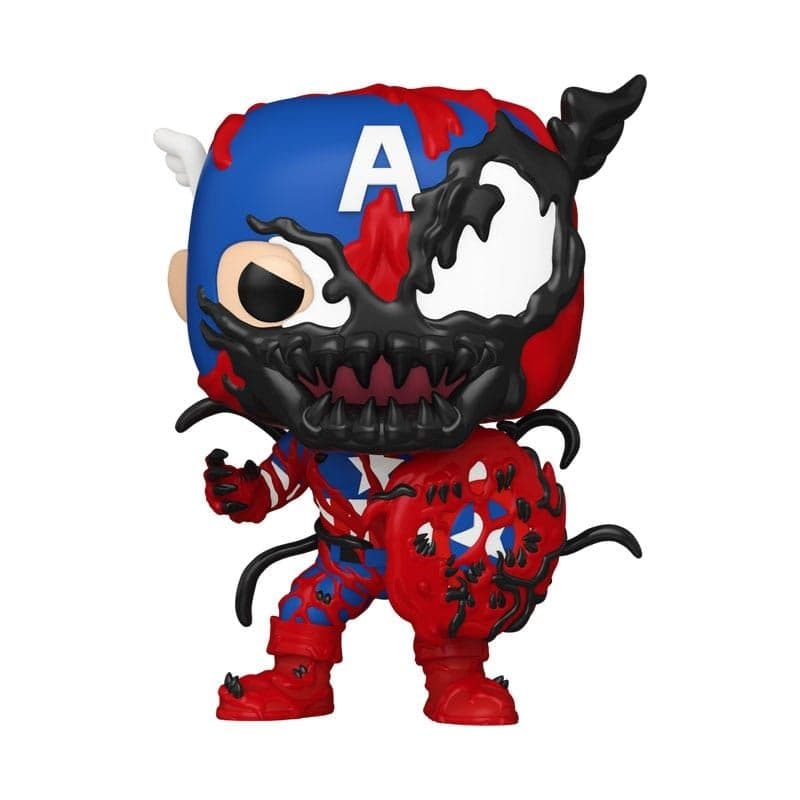 FUNKO POP Marvel: Carnageized- Captain America 9 cm - 889698826440