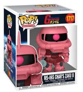 FUNKO POP Super: Mobile Suit Gundam- CHARS ZAKU II (DAMAGED BOX) - 889698829847D