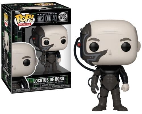 FUNKO POP Movies: Star Trek First Contact- Picard(Borg) 9 cm - 889698834520