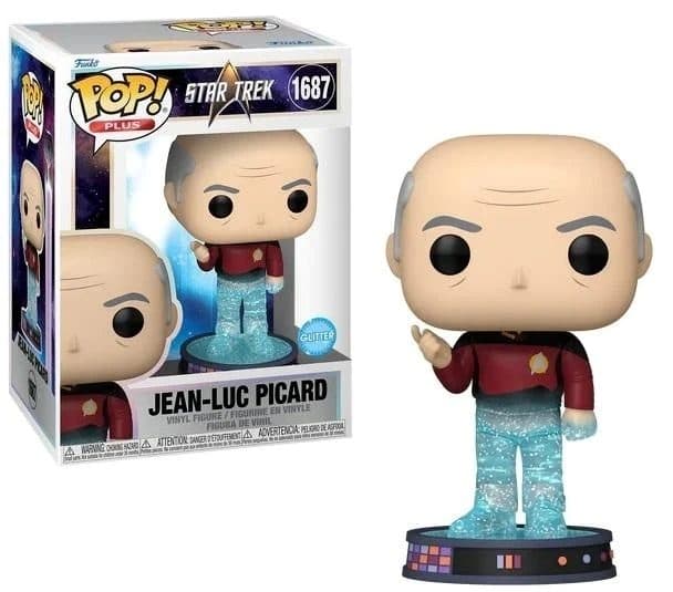 FUNKO POP Plus: Star Trek Transporter- Picard 9 cm - 889698837729