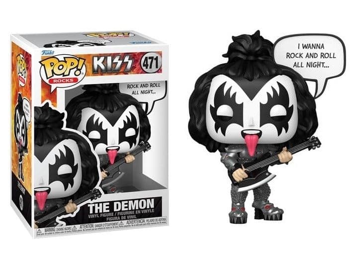 FUNKO POP Rocks Sayings: The Demon(R&R All Night) 9 cm - 889698841245