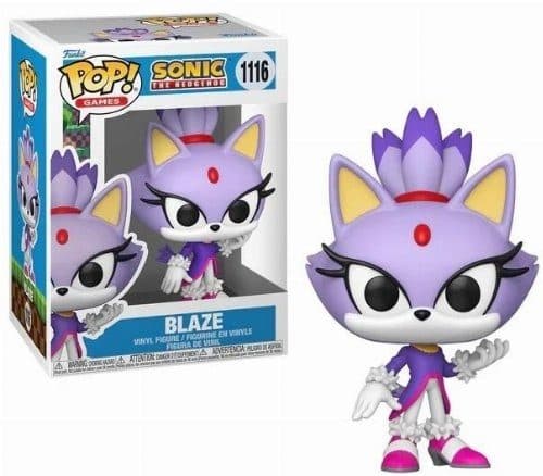 FUNKO POP Games: Sonic- Blaze the Cat9 cm - 889698861045