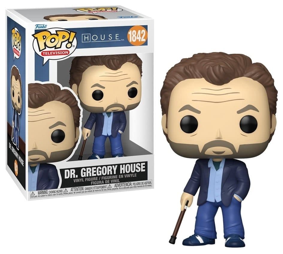 FUNKO POP Television: D.R. House - 1842 Dr Gregory House 9cm - 889698862608