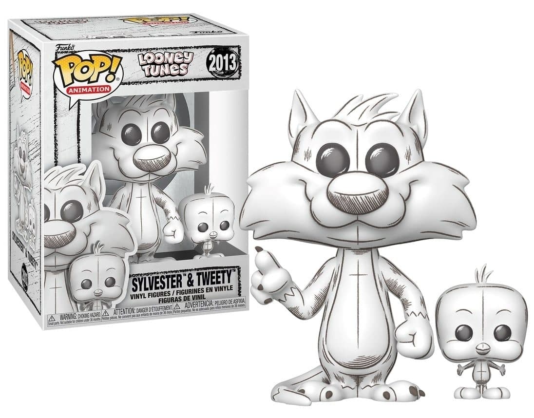 FUNKO POP Animation: Looney Tunes - 2013 Silvester & Tweety 9cm - 889698862875