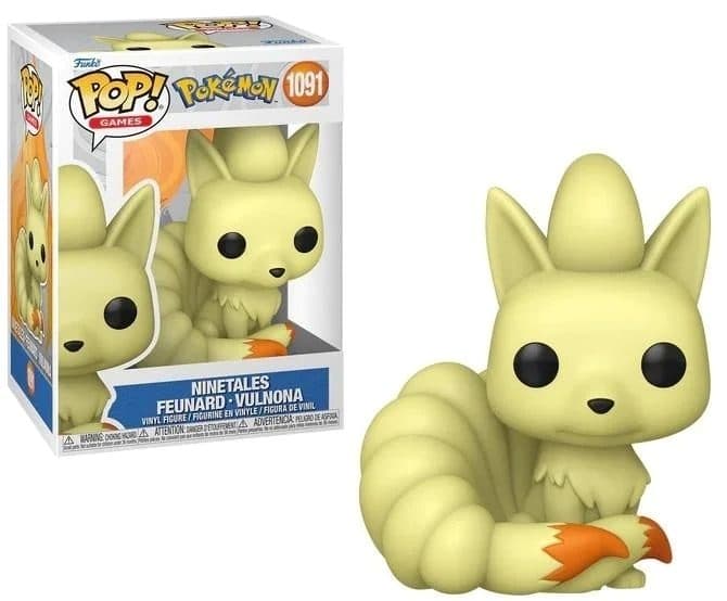 FUNKO POP Games: Pokemon- Ninetales 9 cm - 889698863667