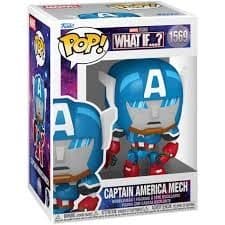 FUNKO POP Marvel: What If S5 - Captain America Mech 9 cm - 889698866538