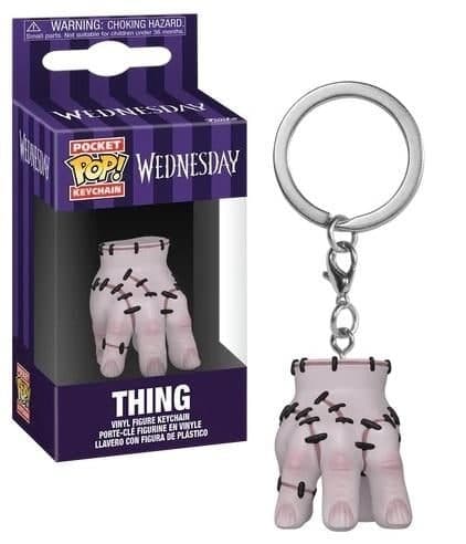 FUNKO POP Keychain: Wednesday S2- Thing 9 cm - 889698866781