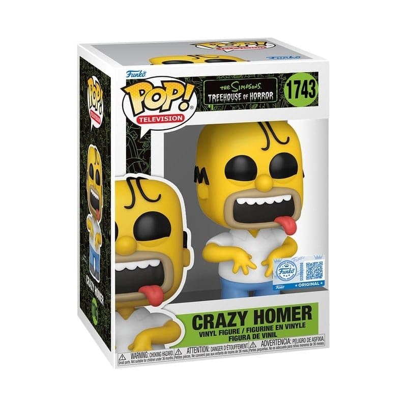 FUNKO POP The Simpsons - 1743 Crazy Homer 9 cm - 889698872478