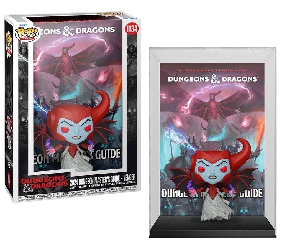 FUNKO POP Game Cover: Dungeon & Dragons - 1134 Master's Guide 2024 Venger - 889698881746