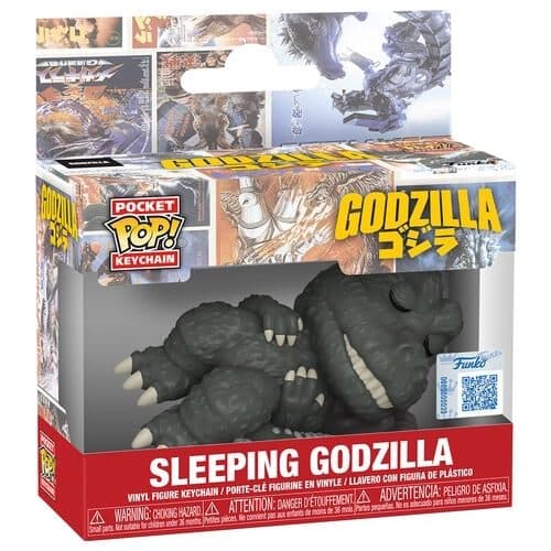 FUNKO POP Keychain: Godzilla - Godzilla Sleep 9cm - 889698885355