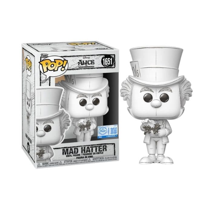 FUNKO POP Disney: Sketched - Mad Hatter (Exclusive) 9 cm - 889698888226