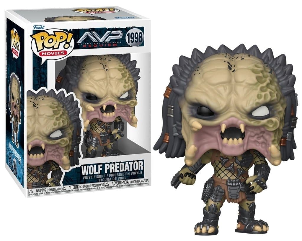 FUNKO POP Movies: AVP Requiem - 1998 Wolf Predator With Chase 9cm - 889698902427