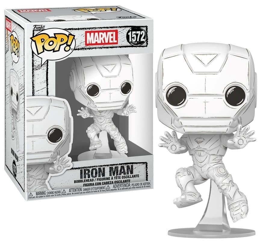 FUNKO POP Marvel: Marvel Sketched - 1572 Iron Man 9cm - 889698902984