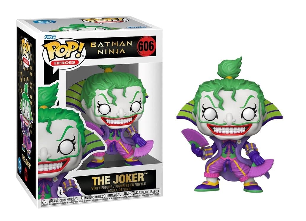 FUNKO POP Heroes: Batman Ninja - 606 The Joker 9cm - 889698903035