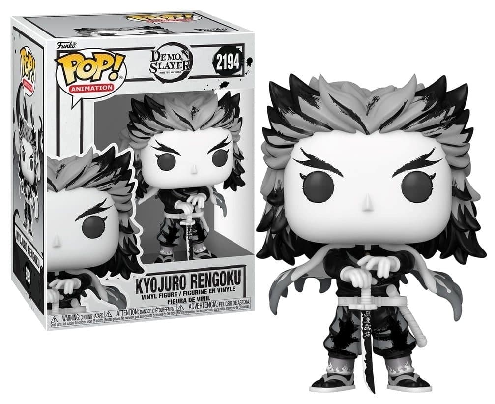 FUNKO POP Animation: Demon Slayer -2194 Kyojuro Rengoku (Sumi Ink) 9cm - 889698906050