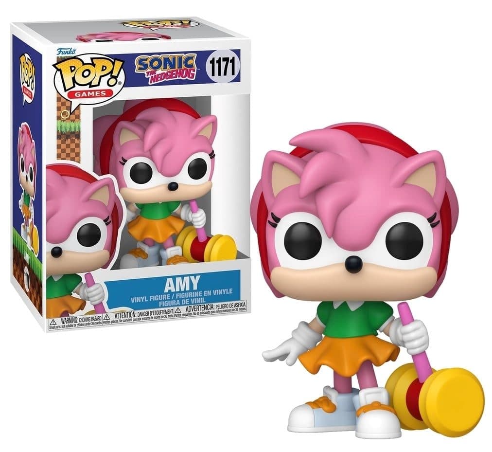 FUNKO POP Games: Sonic The Hedgehog - 1171 Amy With Chase 9cm - 889698908344