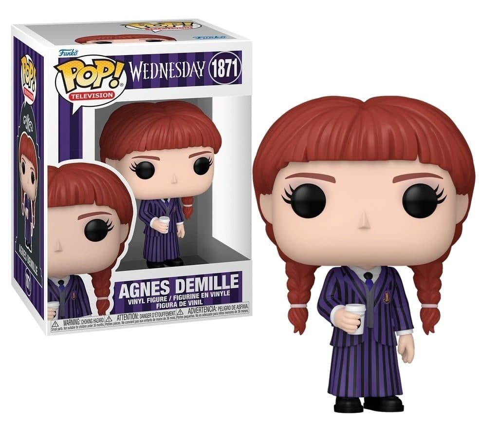 FUNKO POP Television: Wednesday - 1871 Agnes Demille 9cm - 889698908702