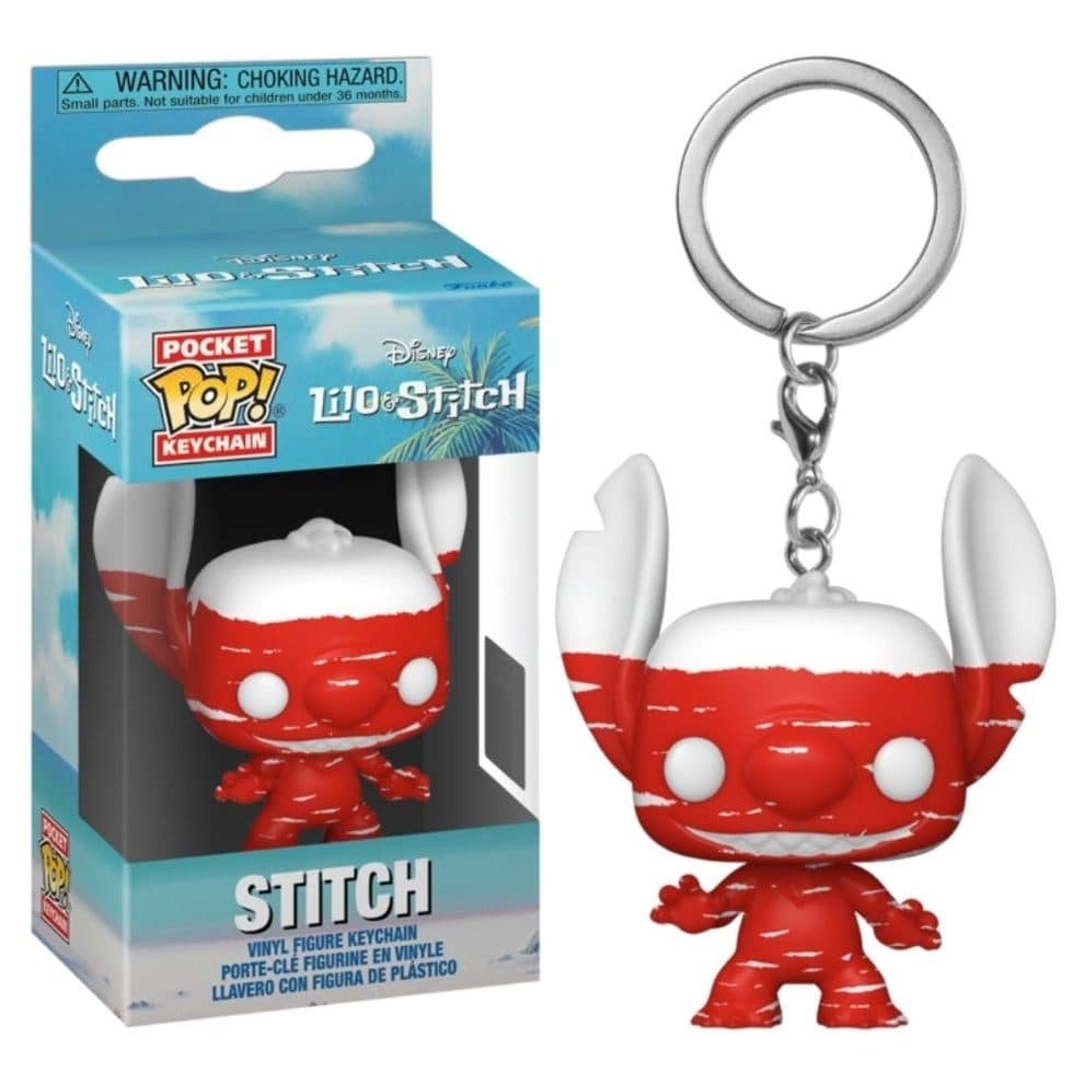 FUNKO POP Keychain Disney: Lilo & Stitch - Stitch (Badness Level) - 889698919067