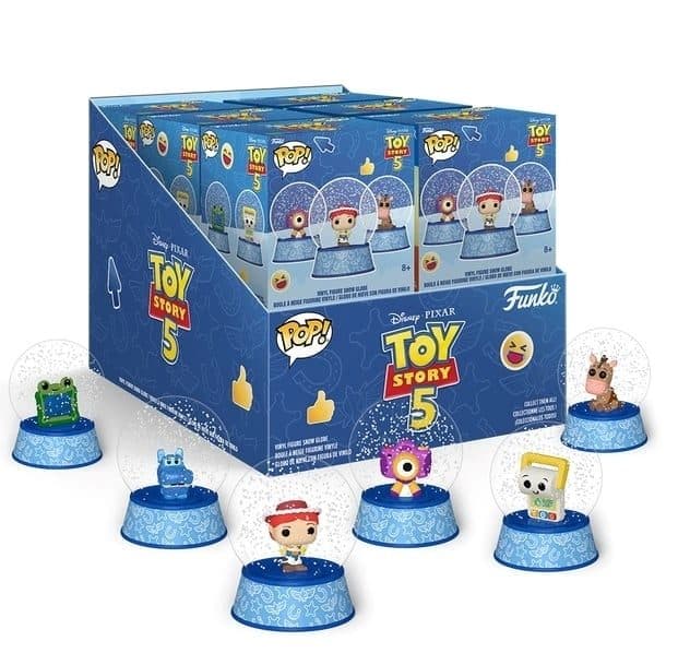 FUNKO Mini Snow Globe Blind Box - Disney Toy Story 5 12pz - 889698920582