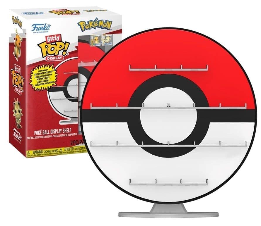 FUNKO Bitty POP Display: Pokemon - Poké Ball - 889698923064