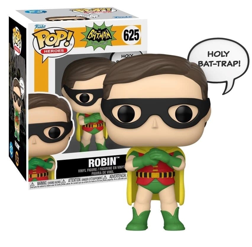 FUNKO POP Heroes: DC Comics Batman 1966 - 625 Robin 9cm - 889698924702